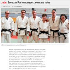 Brendan Fustemberg ceinture noire