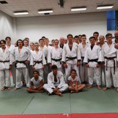 Reprise entraînement 2018 avec un international