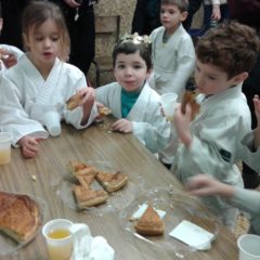 Nouvelles ceintures et galette des rois à Scaer