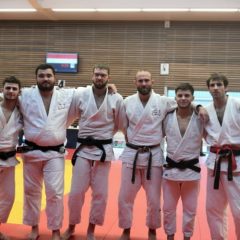 Le Dojo de Cornouaille au pied du podium