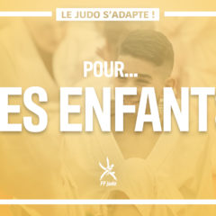 Judo à la maison pour les plus jeunes