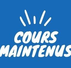 Samedi 22 Octobre cours maintenus