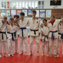  beau tir groupé inter-générationnel au Bretagne par équipes Juniors/Minimes/Benjamins