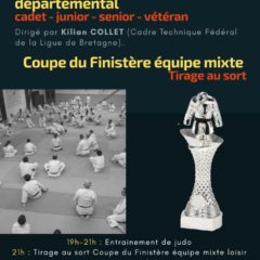 Entraînement départemental pour les cadets et plus le mercredi 26 octobre