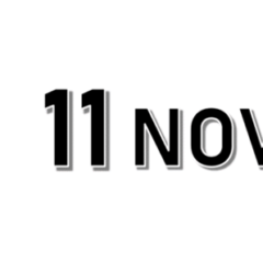 Samedi 11 Novembre