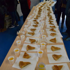 Photos:Passage de Grades intermediaires et Galette des Rois pour l’ecole de judo du Dojo de Cornouaille