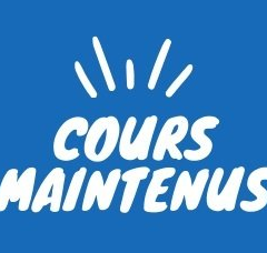 cours maintenus Samedi 8 février