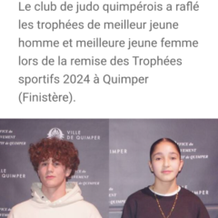 Soirée des trophées sportifs Quimperois