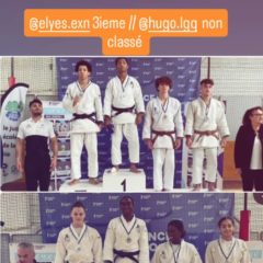 Tournoi de Nantes: Elyes et Lou 3ièmes