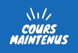 cours maintenus