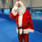 Le père Noël à  la halle des sports ergué armel de Quimper