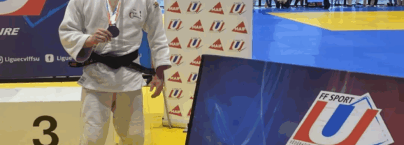 Maxime : 3ième du France Universitaire