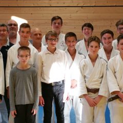 Les arbitres du Dojo de Cornouaille en Stage à Trégunc