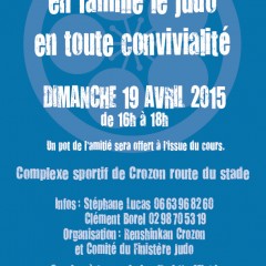 19 Avril : Judo en Famille à Crozon