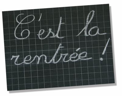 Tout sur la rentrée à Quimper….reprise dès le 1 septembre